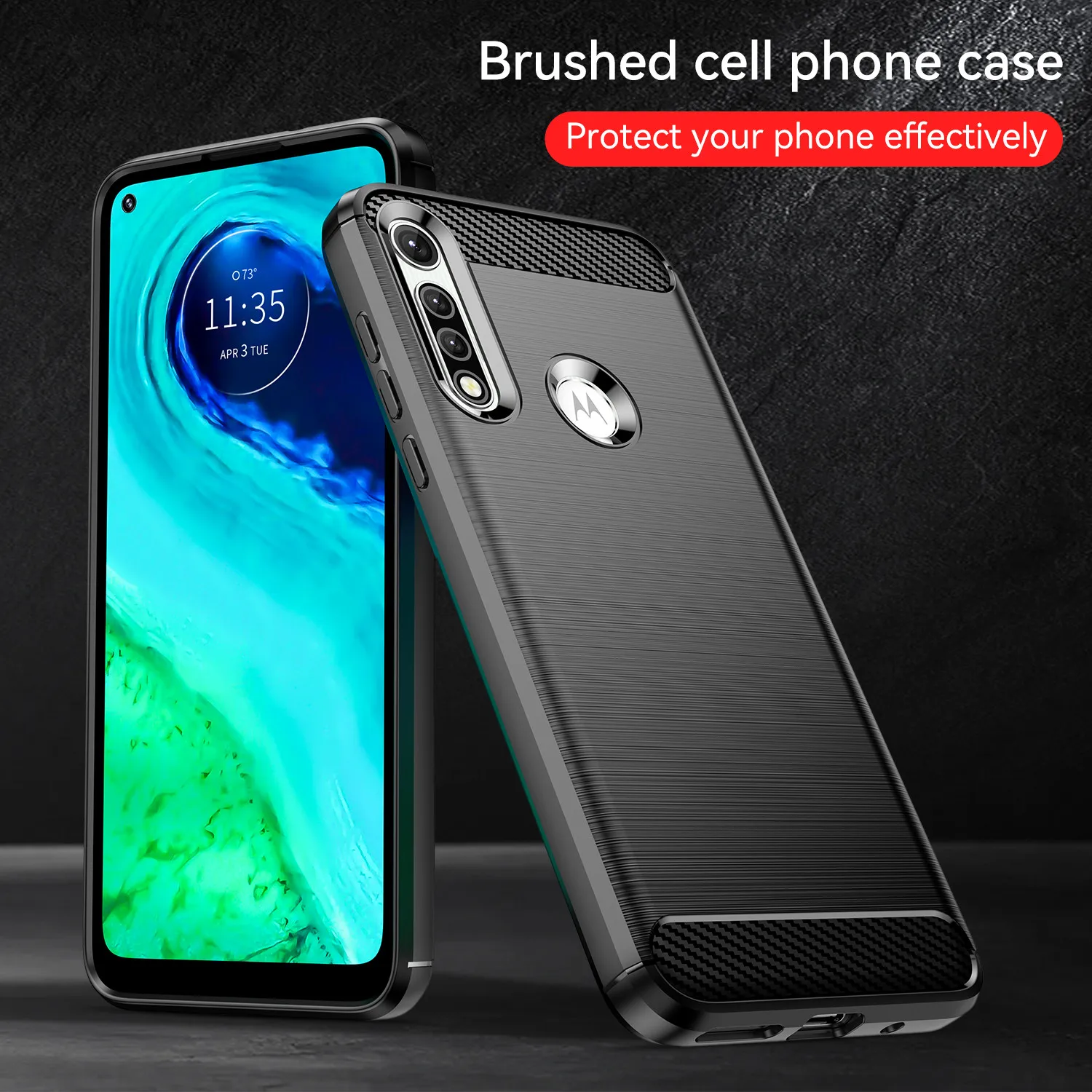 Enhanced Silicone Shockproof Soft Phone Case - Full Protection Cover