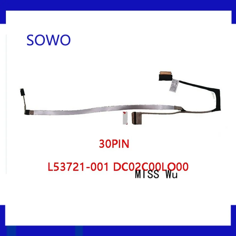 Nuovo Cavo Lcd Per Laptop Originale Per Hp 15S-Dy 15S-Gr 15S-Du 15S-Cs 15-Dw 15-Gw 250 255 G8 Tpn-C139 30Pin L53721-001 Dc02C00Lo00