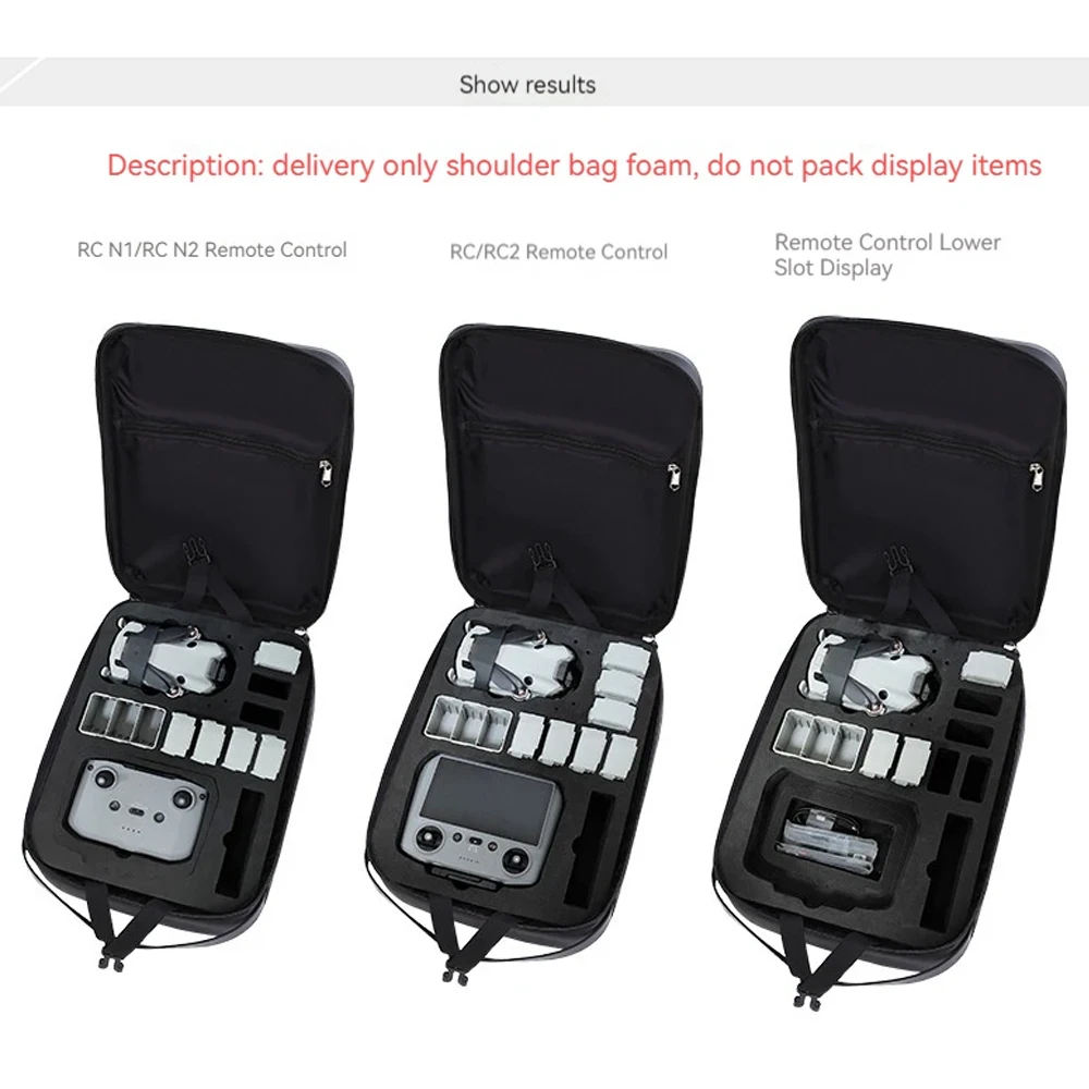 Sac à dos de transport pour drone DJI Mini 3/4 Pro, étui rigide ABS+EVA