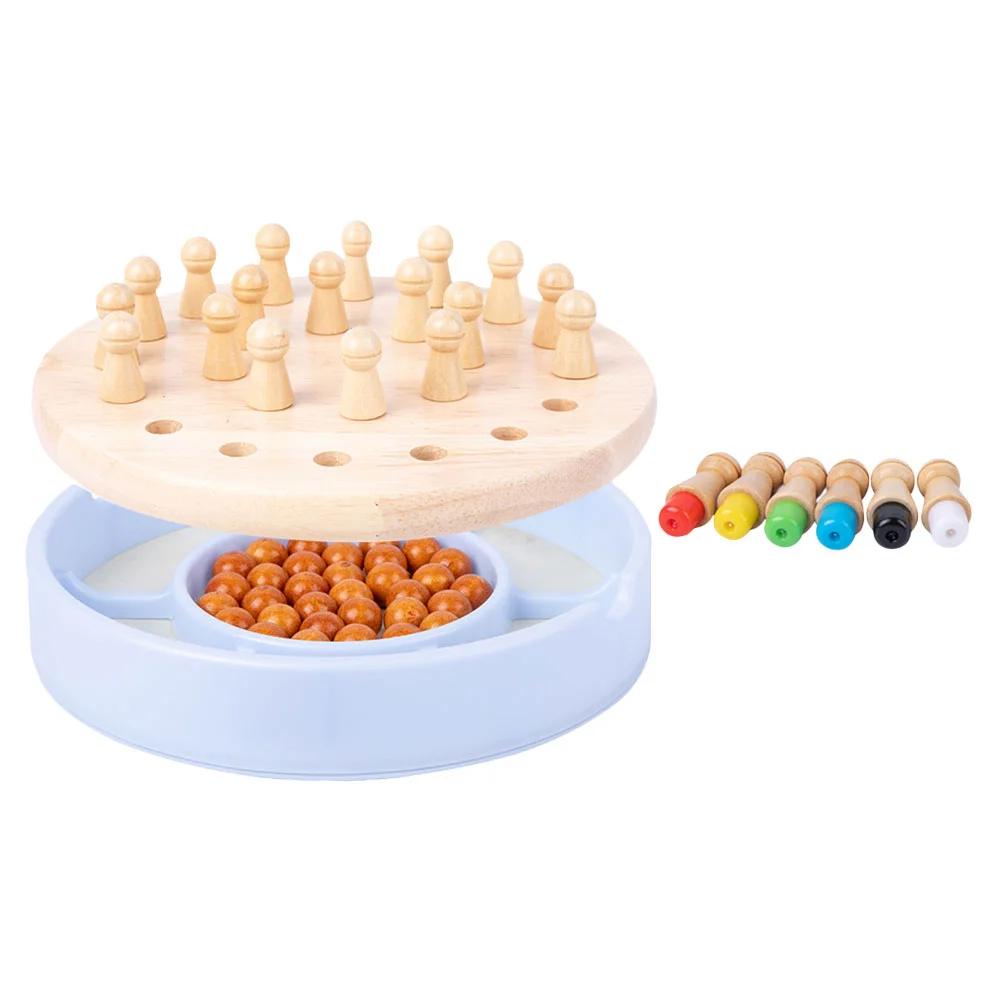 

Kids Educational Toys Two-in-One Pattern Memory Chess Logic Training Checkers Children Game Intelligence Plaything Individual