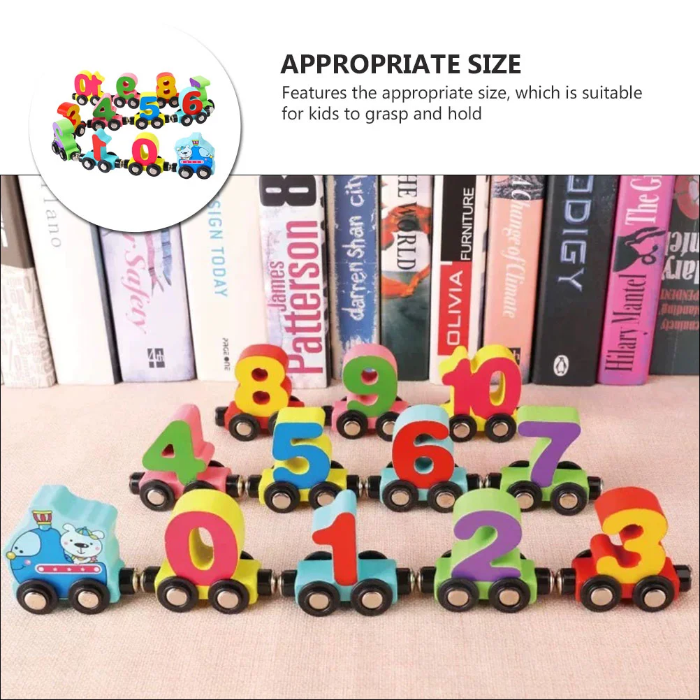 Рисунок 2 - Деревянный магнитный поезд