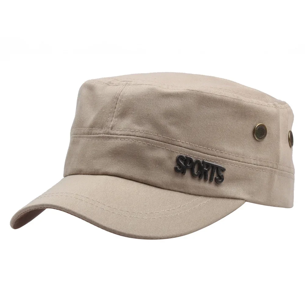 Männer Flache Top Armee Baseball Kappe Frauen Frühling Solide Militärische Taktische Snapback Männlich Outdoor Sport Militar Sailor Hut – Detail 17