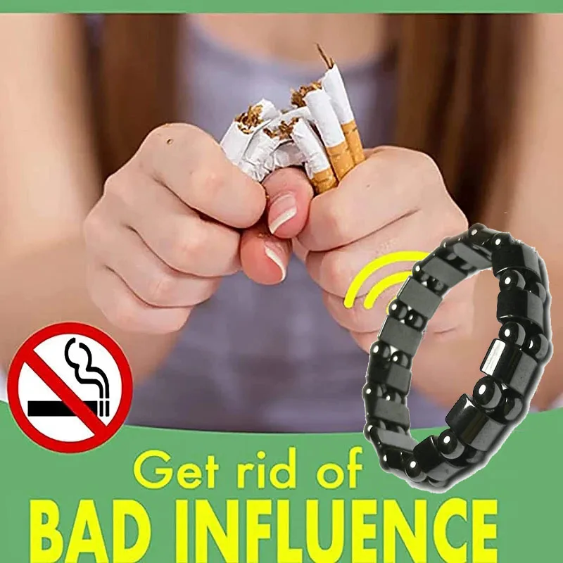 Men Quit Smoking Bracelet Refuses Nicotine Smoke Control Smoking Dispel