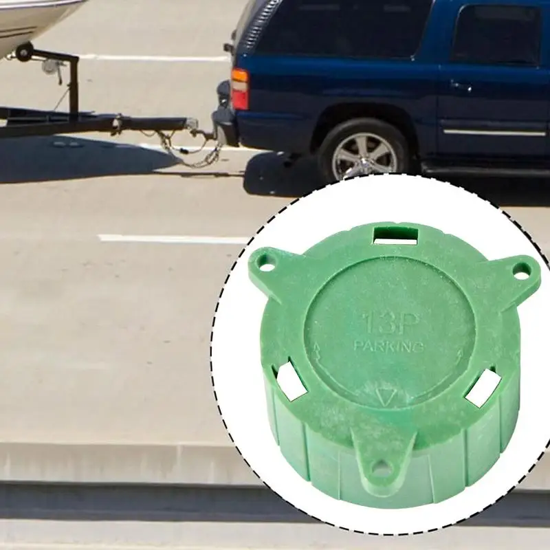 trailer plug holder RV Plug Cover Plug Holder 13 Pin Trailer Cover Trailer Connector Protector Harness Protector Adapter