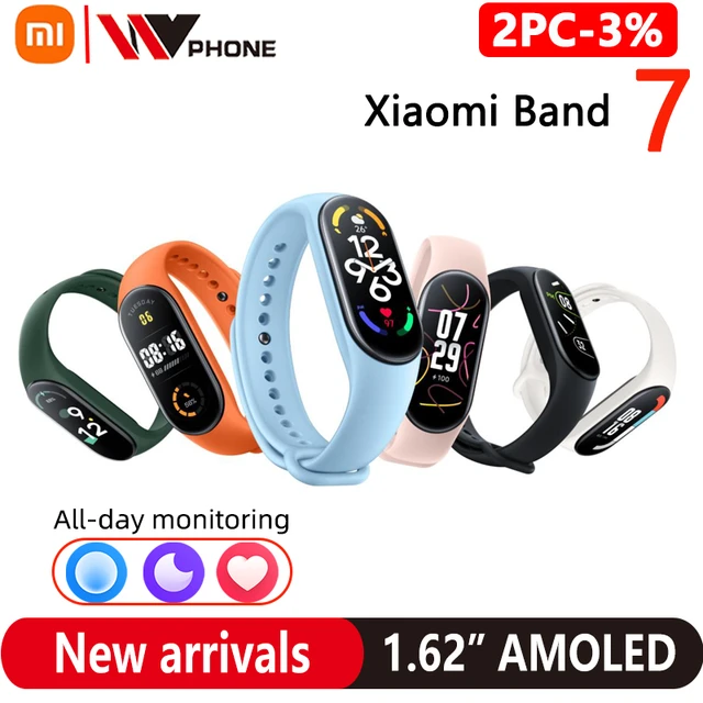 Xiaomi MI BAND 5 Smart Band AMOLED Color Screen Miband 5 Smartband Fitness  Tracker Bracelet Bluetooth Sport 5ATM Waterproof - AliExpress