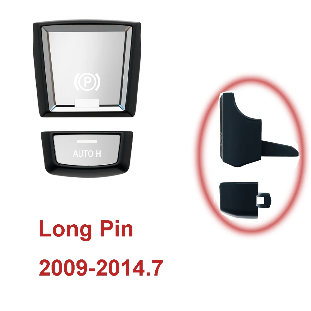 Car Parking Brake P Button Switch Cover Handbrake For BMW 5 6 Series X3 X4 F10 F11 F18 F06 F12 F13 F25 F26 61312822518 2009 -