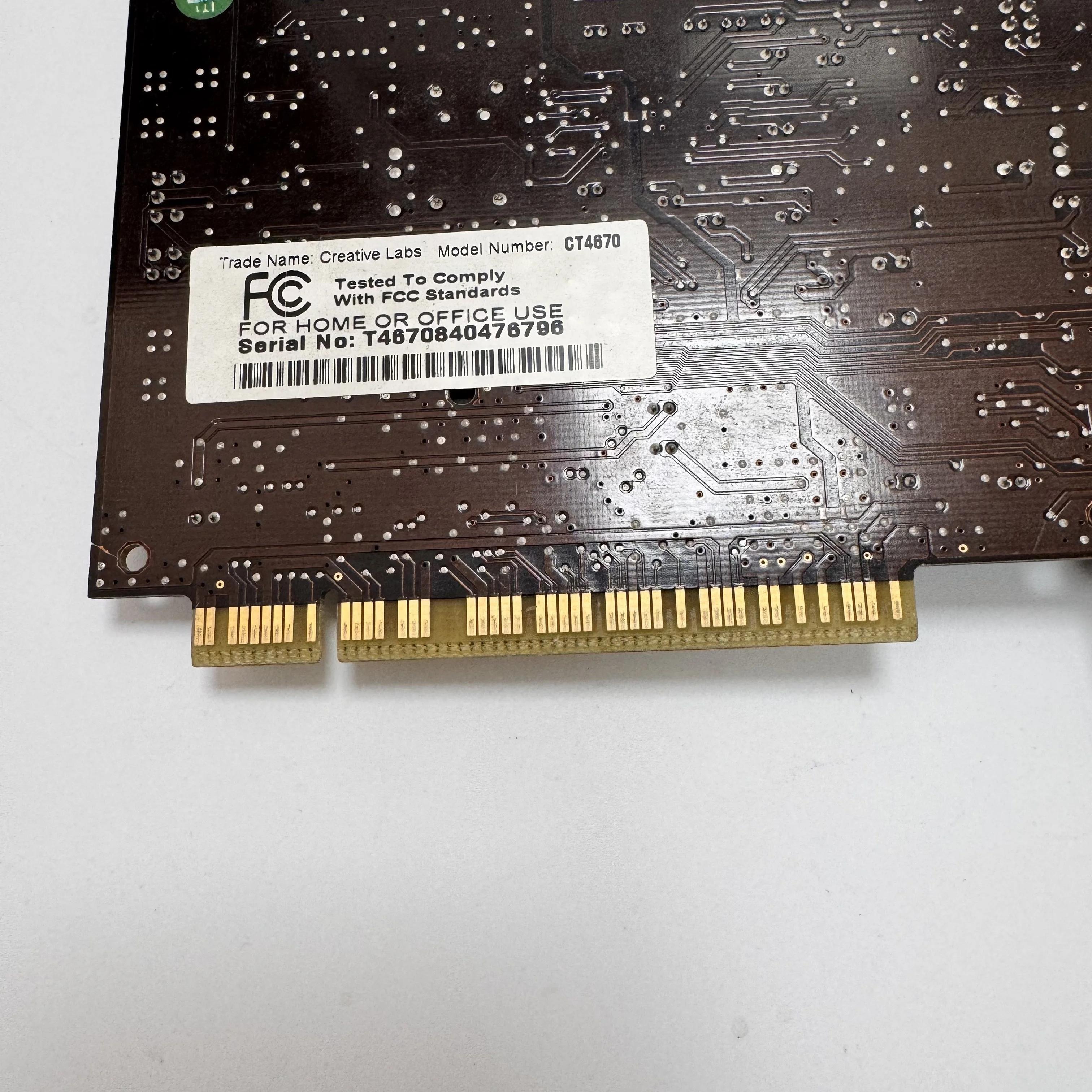 고품질 중고 사운드 카드 Sound Blaster Live CT4670 사운드 카드 윈도우 XP 시스템 EMU10K1 프로세서 EAX 사운드 효과