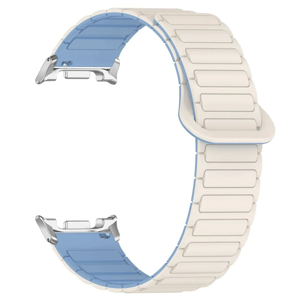 Magnetic Silicone Sports Watch Bracelet Strap