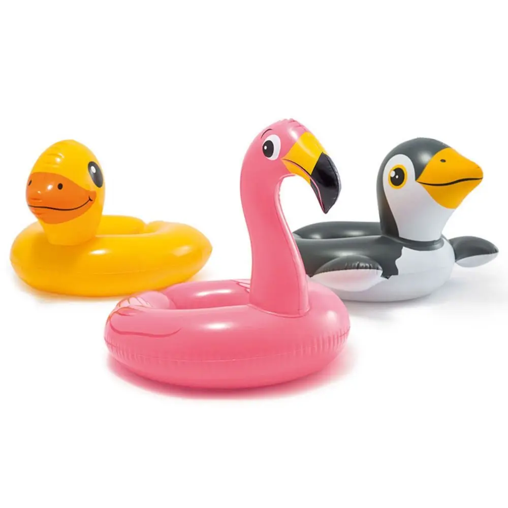 

Duck Animal Swimming Circle Fashion PVC Penguin Open Floating Ring Multiple Styles Swan Pool Floats Swimming Pool