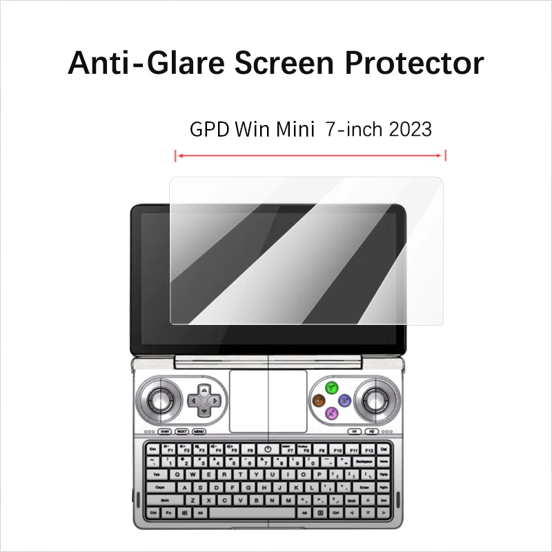 Filme Protetor de Tela para Gpd Win Mini Luz Anti-azul Anti-risco Claro Anti-reflexo Fosco 2023 - Imagem 4