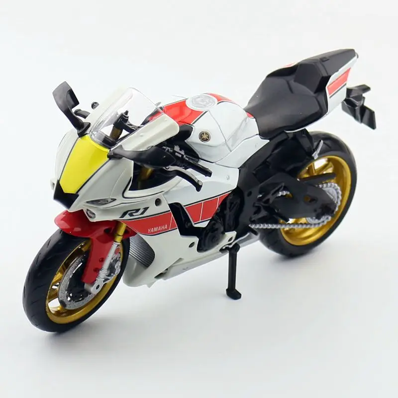 1/12 Yamaha YZF-R1M Spielzeug Motorrad RMZ City Diecast Metall Modell 1:12 Racing Super Sport Miniatur Sammlung Geschenk für Junge Kind – Detail 8