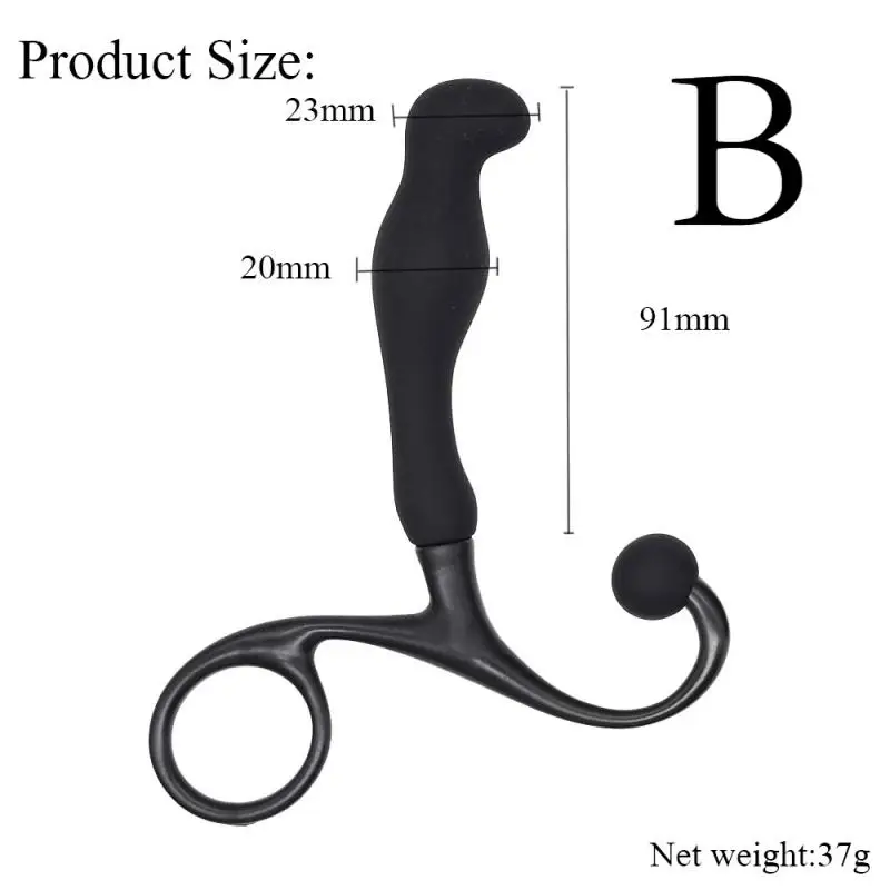 18 adult sex toy SM Female Silicone Rod Male prostate massage stick G-spot clitoral stimulation Anal plug masturbator MINI dild0