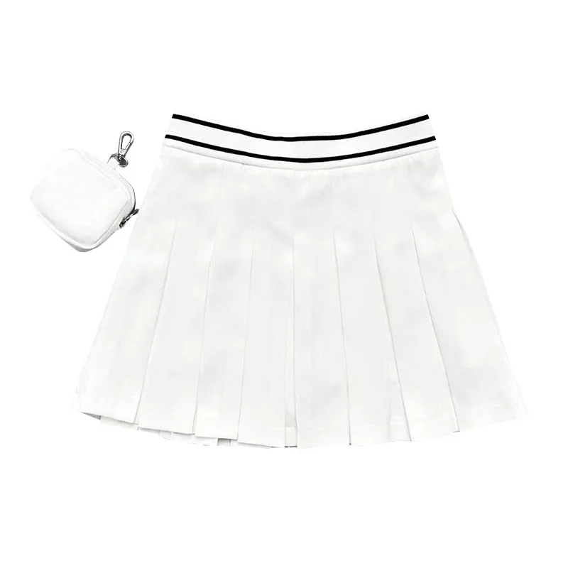 Women's Clothing Spring/Summer New Products Golf Outdoor Sports Shorts Lining Skirt Fashionable Versatile Folding Short Skirt