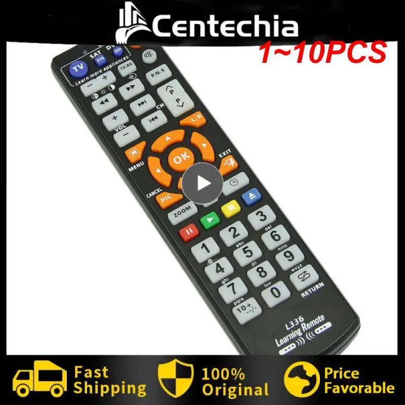 1 ~ 10Pcs Ir Learning Controller Smart Remote Control Tv Copy L336 Per Tv Cbl Dvd Sat Stb Dvb Hifi Tv Box Vcr Str-T Di Alta Qualità