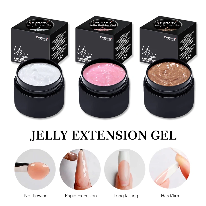 New Poly Builder Jelly Gel For Nail Extensions 32 Colors