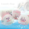 Laundry Bags Fine Mesh Embroidered Bra Lingerie Underwear Dirty Clothes  Washing Machine Washable Mesh Laundry Basket Bag Clean 5