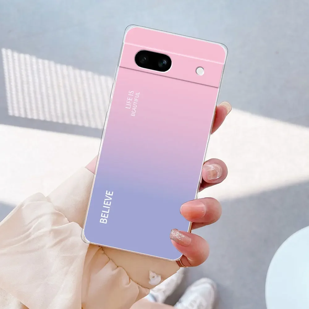 Clear Soft Silicone Phone Case for Google Pixel Series - Protective & Sleek Design