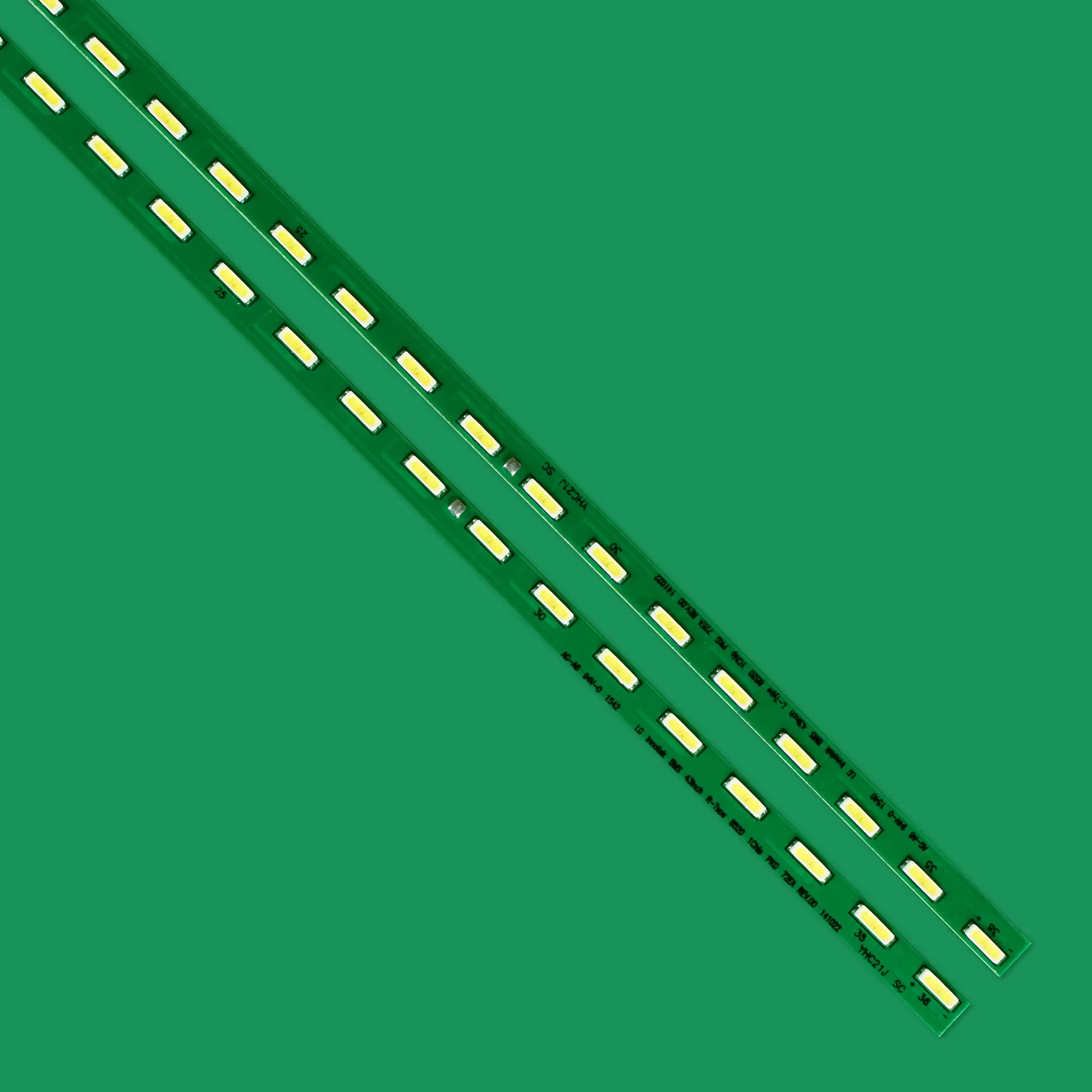 Tira de Luz de Fundo Led para lg 43lh560v 43lf5410 43lf540v 43lf590v 43uf9000 43uf9000 Hc430eun Mak63207801 Mak63207801a Pcs Set - Imagem 4
