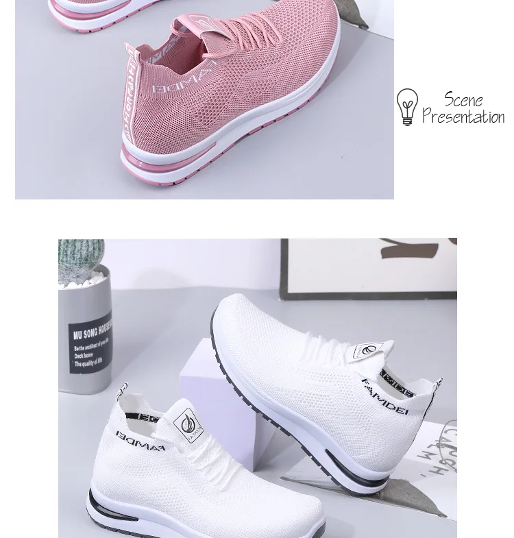 Luxury Designer Shoes for Women 2023 The New Women's Shoes with Slim Net Surface Will Be Enhanced in The Spring and Autumn