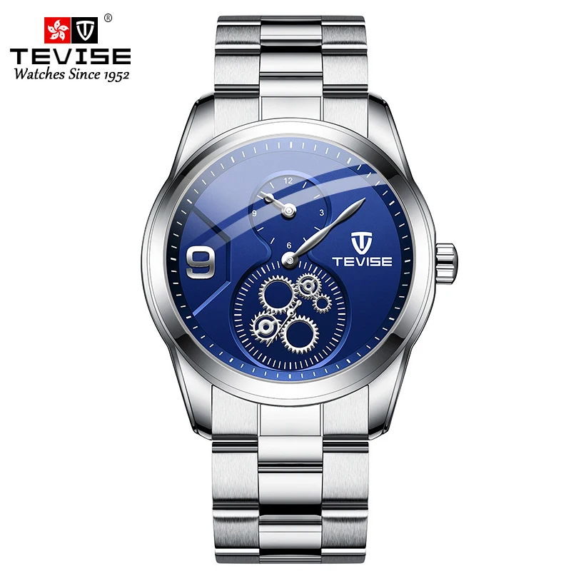 Waterproof Tourbillon Automatic Watch Men Luxury Brand Mechanical Mens Watches Cool Male Clock Stainless Steel Reloj Hombre New