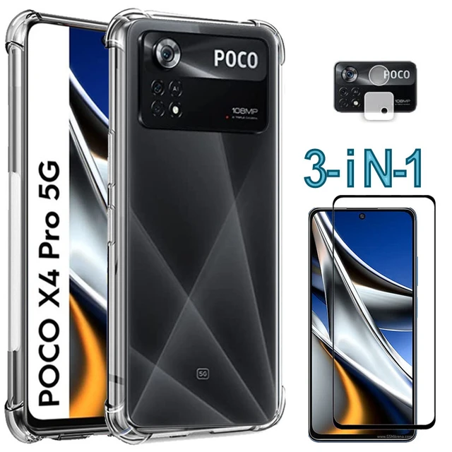 For Xiaomi Poco M6 Pro Case Cover Poco M6 Pro Capas PC Bumper Shockproof  Ring Magnetic Metal Holder Cover For Poco M6 Pro Fundas - AliExpress
