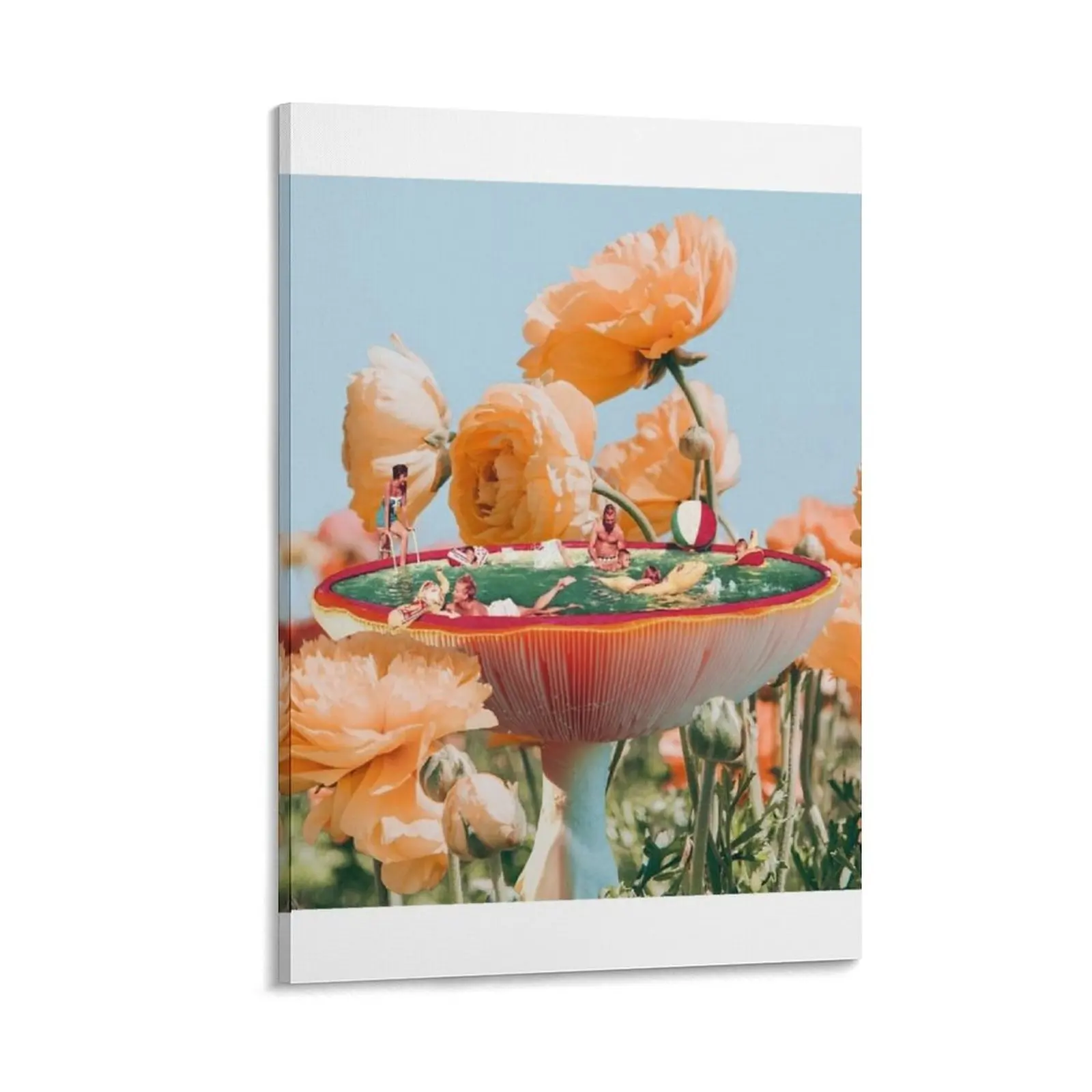 

Mushroom pool Canvas Painting decor Decorative prints wall painting Decoration home art