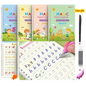 Montessori Writing Practice Book for Kids Learn Letters Numbers