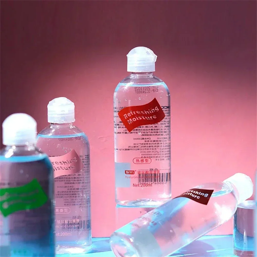 Lubricant 200ml Water Based Lubrication Gel Heat And Cold Intimate