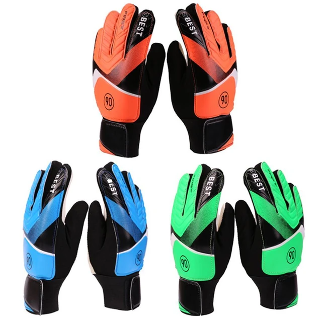 Guantes de portero de fútbol para niños, tamaño 5/6/7, látex,  antideslizantes, deportes juveniles, protección de dedo completo -  AliExpress