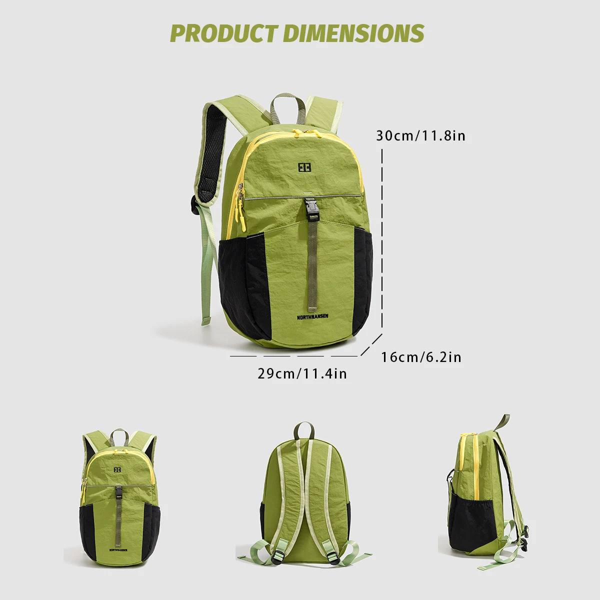 Outdoor Hiking Small Backpack Lightweight Mountaineering Bag Female Summer Ultra-Light Sports Travel Lightweight Backpack
