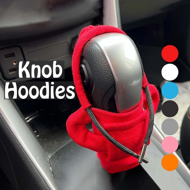 Car Gear Shift Cover Gear Handle Knob Hoodie Cover Decoration Fits Manual Automatic  Car Interior Decor Accessories - AliExpress
