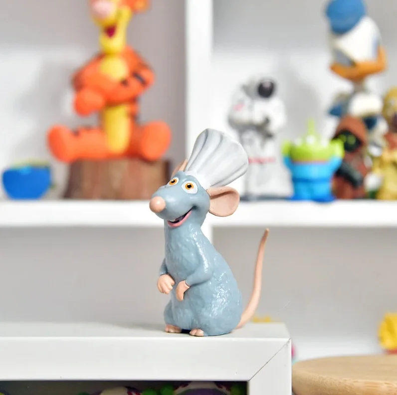 Disney Ratatouille Simulation Remy Mouse 3cm Action Figure