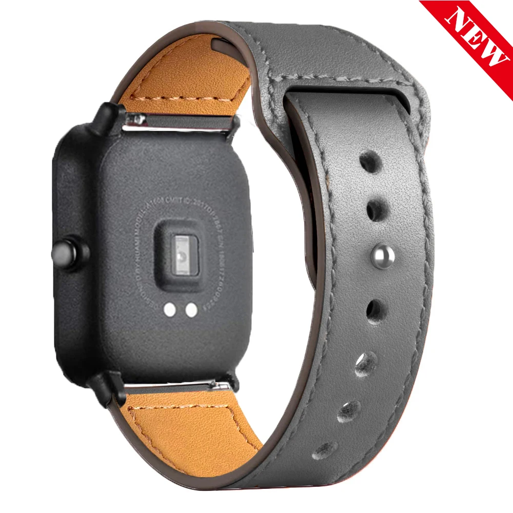 Premium Leather Watch Band - Elegant 20mm/22mm Strap Bracelet