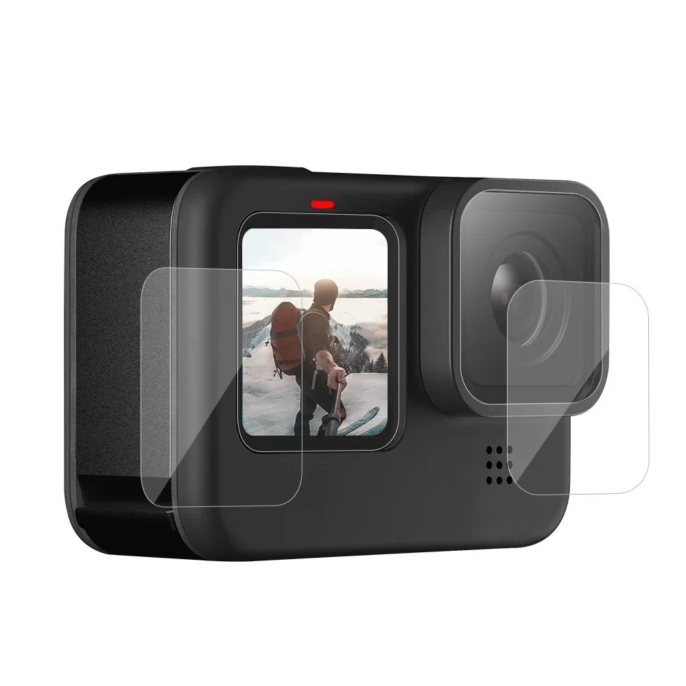 Description Picture 4 of itemTempered Glass Screen Protector for GoPro Hero 12 11 10 9 Black Lens Protection Protective Film for Gopro 10 Camera Accessories