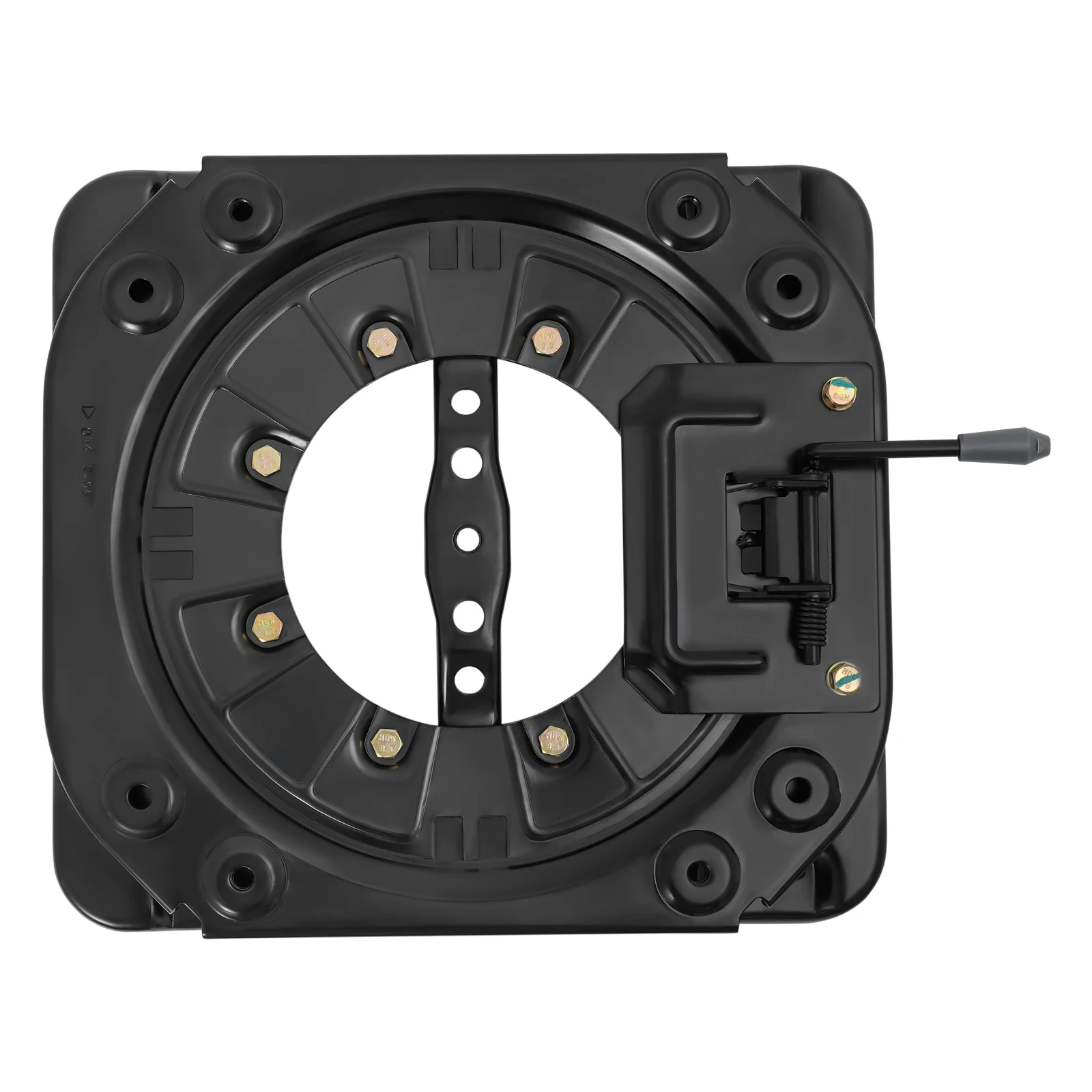 Universeller Drehsockel für Transporter, Wohnmobile, Busse, 360° ° Drehsitzbasis, 3,0 mm kaltgewalzter Stahl mit einer Tragfähigkeit von 286,6 Pfund – Detail 6