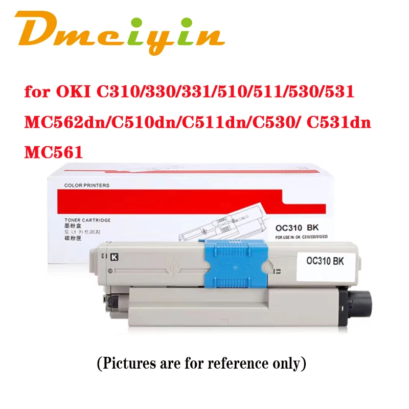 

High Quality Except JP Vesion One Set Full Toner Cartridge for OKI C310/330/331/510/511/530/531/MC351/352/361/362/561/562