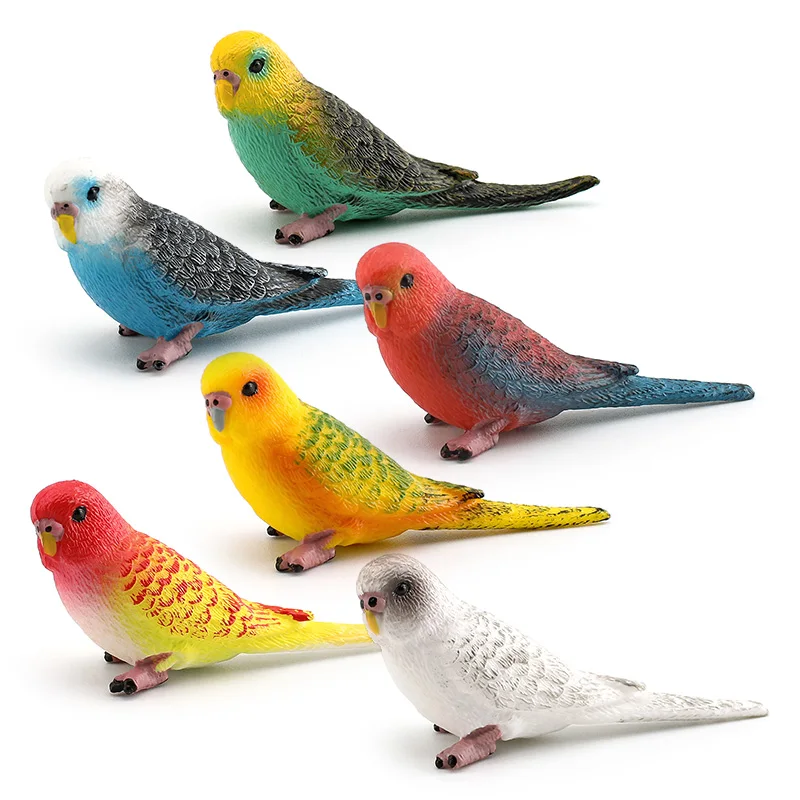 Parrot Toy Simulated Bird Children's Ornament