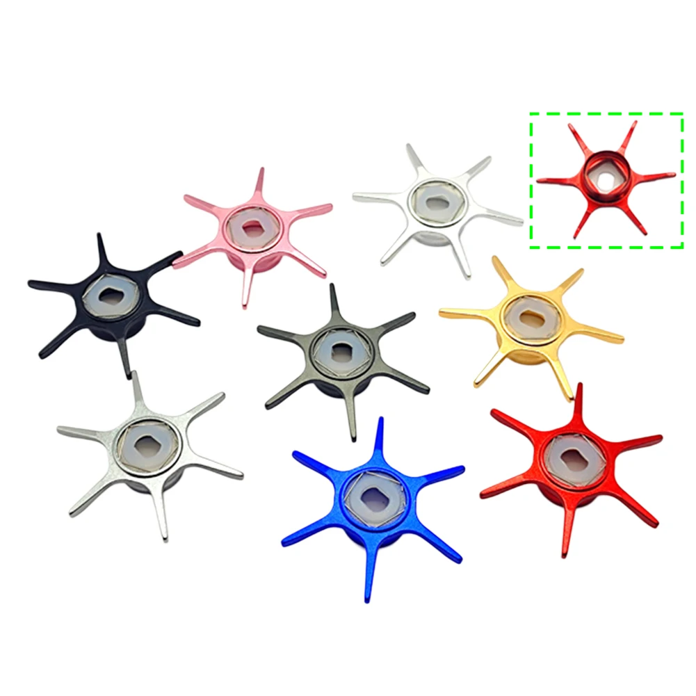1pc FÜR METAN FÜR ANTARES DC FÜR CURADO Stern Drag Aluminium Legierung Stern Drag Baitcasting Angeln Reel Accessori Baitcaster werkzeug – Detail 1