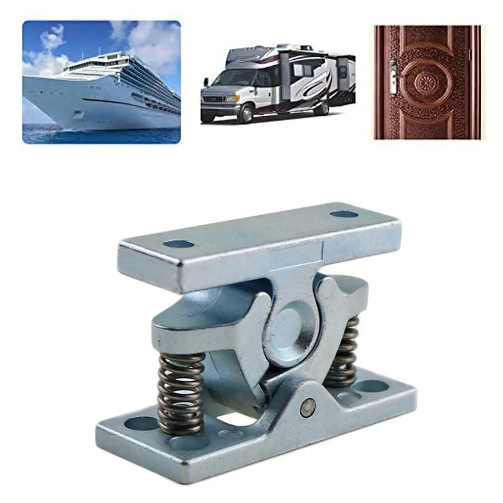 Heavy Duty Door Retainer Catcher Door Stop For Motorhome Caravan RV Boat Door Clip Zinc Alloy Strong Door Latch 1pcs zinc alloy door stops retainer catch door stopper for caravan motorhomes and boat hardware door clip