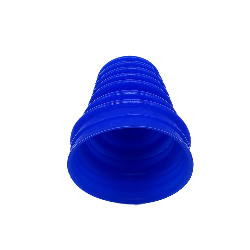 CV Boot Dust Cover 4pcs Universal Silicone CV Boot Constant-velocity Dust Cover Joint Boot Drive Shaft Strong Elasticity Cars Tools,Blue Black