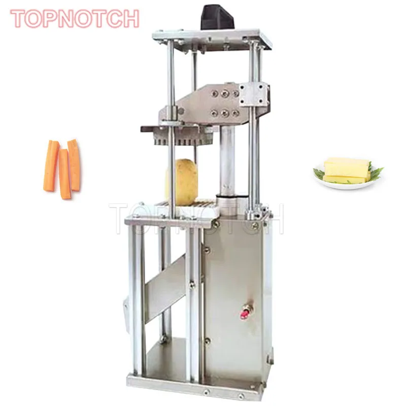 Vegetable Cutting Machine Electric Potato Chips French Fries Cutter Commercial Use