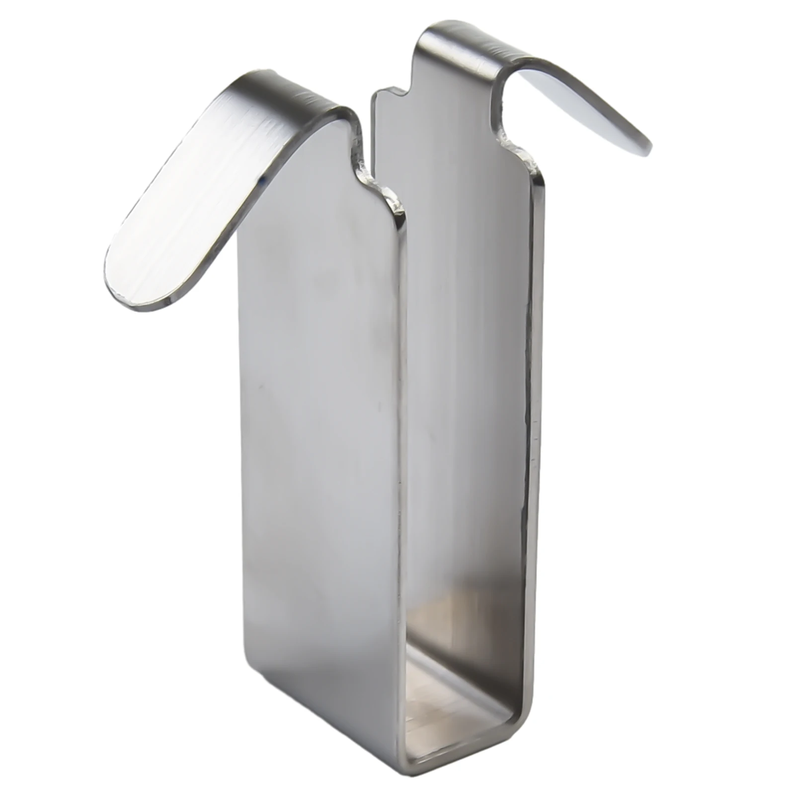 Shower Door Hook Stainless Steel Double Side Hooks Bathroom Door Hook Over Glass Punch-free Towel Rack Glass Wall