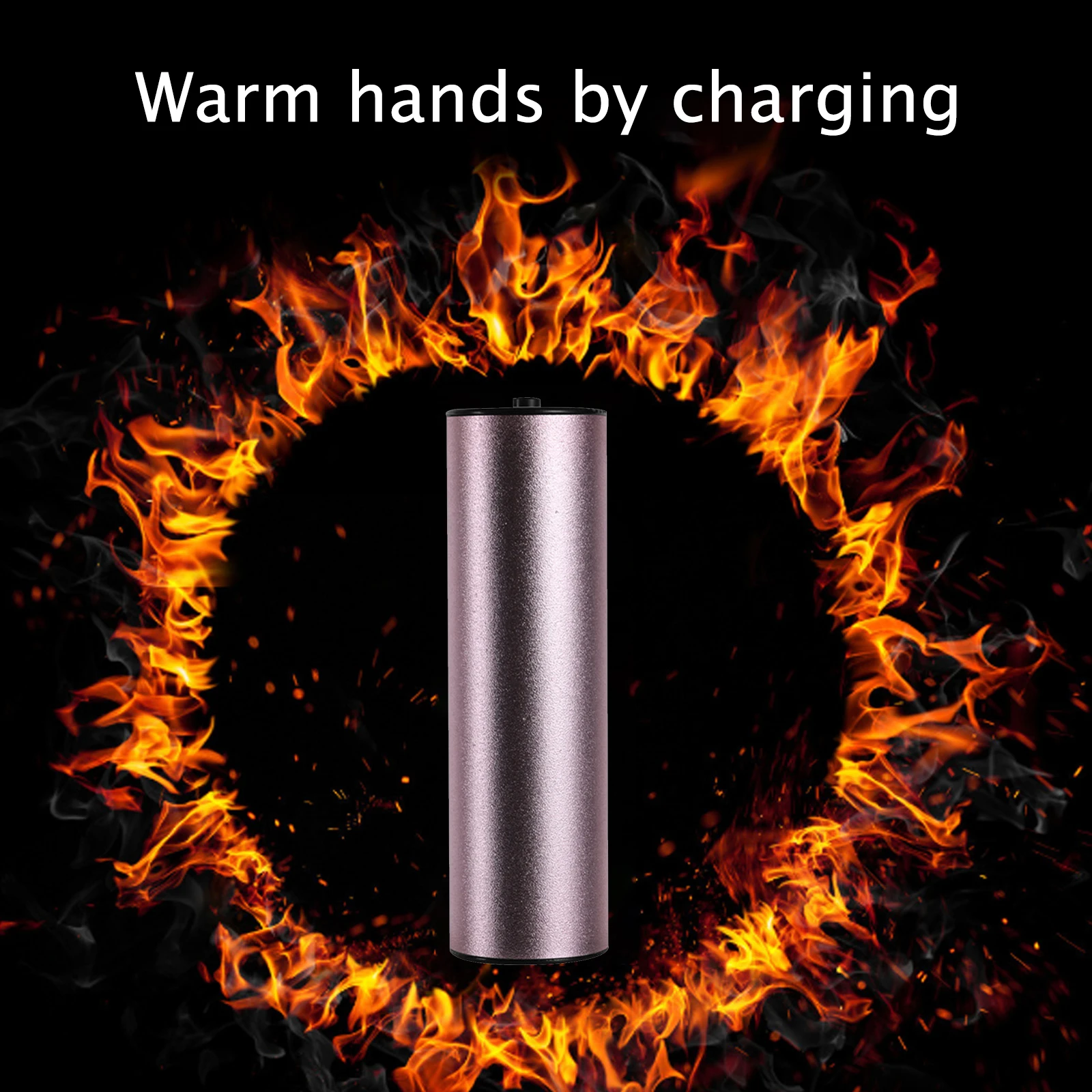 Portable Hand Warmer 2000mah Mini Hand Warmer USB Rechargeable 2-speed Adjustable