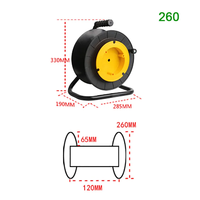 Wire Cable Reel Optical Fiber Empty Disk Electrical Cord Cable Reel for  Accessories Travel Trailer Cables Backyard Yacht Patio - AliExpress