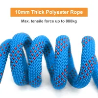 Tomshoo 10mm Rock Climbing Rope
