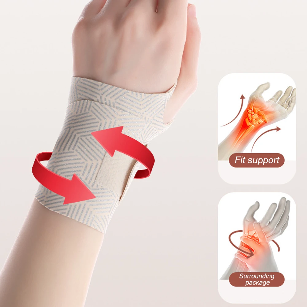Wrist Brace Ultra Thin Wrist Brace Support Sport Wrist Thumb Compression Wraps For Carpal Tunnel Adjustable Straps For Men Women
