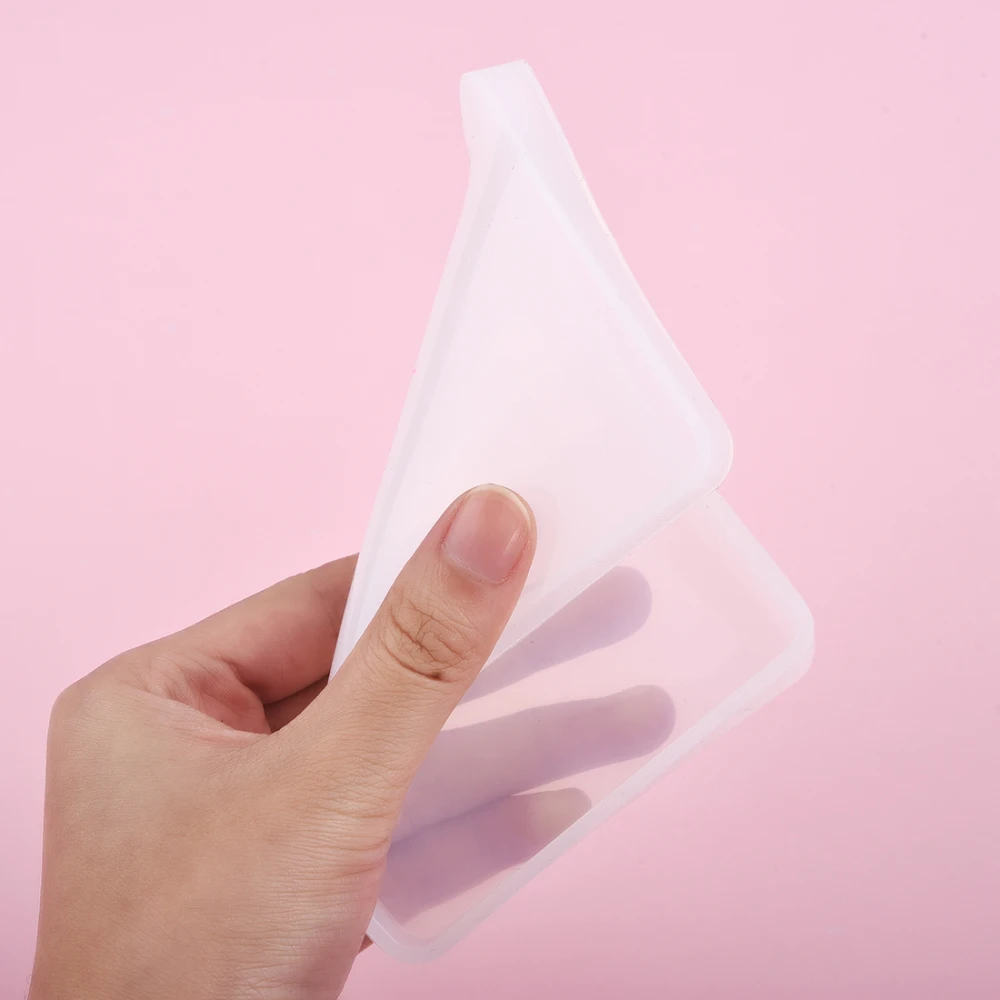 Round Square Rectangle Shape Coaster Base Silicone Mold Resin Molds Epoxy UV DIY Resin Craft Home Decoration Handmade Tools
