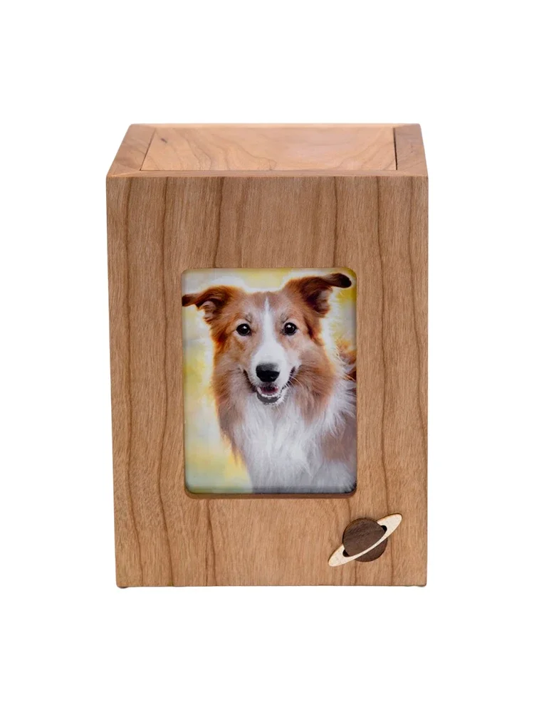 Pet Memorials Solid Wooden Boxes Hair Memorial Dogs Cats Rabbits Hospice Death Rituals