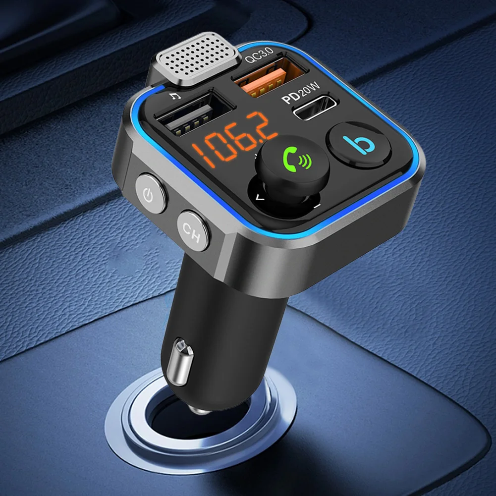 FM ۽ű   ڵ ŰƮ,  ȣȯ 5.0  MP3 ÷̾, ũ , QC3.0  USB , CŸ PD 20W