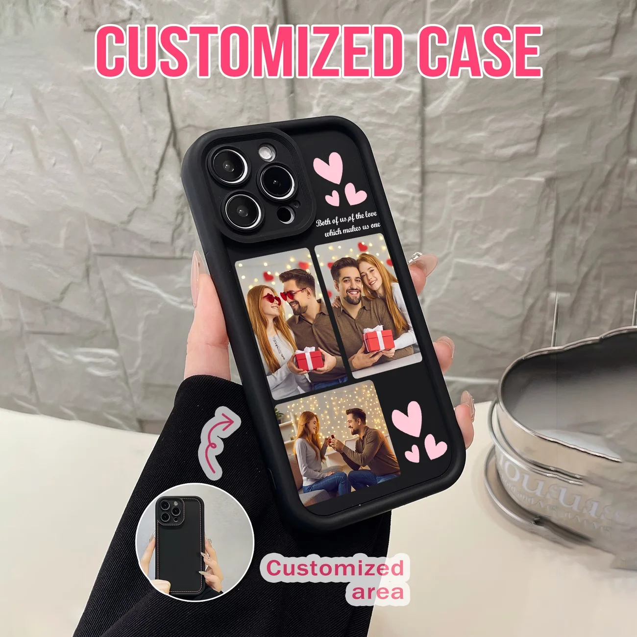 Custom Shockproof Phone Case - Durable Protective Back Cover